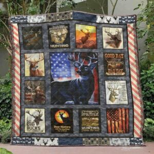 Hunting Quilt Blanket Ver 29  Quilt